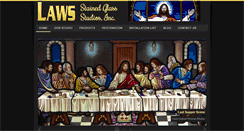 Desktop Screenshot of lawsstainedglass.com